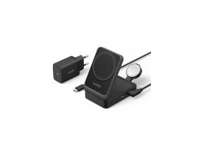 MOBILE CHARGER MAGGO 15W BLACK/MAGNETIC WL B2557311 ANKER