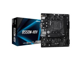 Mainboard ASROCK AMD B550 SAM4 MicroATX 1xPCI-Express 3.0 1x 1xM.2 1xPCI-Express 4.0 16x Memory...