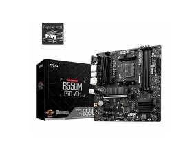Mainboard MSI AMD B550 SAM4 MicroATX Memory DDR4 Memory slots 4 2xPCI-Express 3.0 1x 1xPCI...