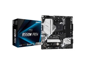 Mainboard ASROCK AMD B550 SAM4 MicroATX 1xPCI-Express 3.0 1x 1xPCI-Express 3.0 16x 1xM.2 1xPCI...