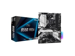 Mainboard ASROCK AMD B550 SAM4 ATX 2xPCI-Express 3.0 1x 1xPCI-Express 3.0 16x 2xM.2 1xPCI-Express...