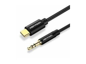 CABLE AUDIO 3.5MM TO USB-C/1.5M BLACK BGABG VENTION