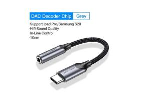 ADAPTER USB-C TO AUDIO 3.5MM/0.1M BGMHA VENTION