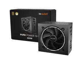 Power Supply BE QUIET Pure Power 13m 650 Watts Efficiency 80 PLUS GOLD PFC Active MTBF 100000...