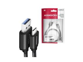 CABLE USB-C TO USB3.2 1M/BLACK BUCM3-AM10AB AXAGON