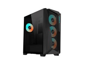 Case GIGABYTE C301G V2 BLACK MidiTower Case product features Transparent panel Not included ATX...