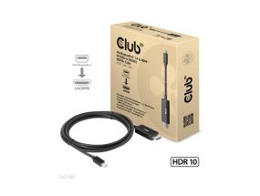 CABLE MINIDP TO HDMI 1.8M/M/M CAC-1187 CLUB3D