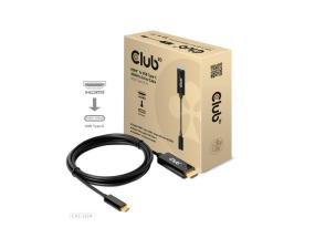 CABLE HDMI TO USB-C 1.8M/M/M CAC-1334 CLUB3D