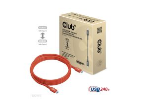 CABLE USB-C TO USB-C 3M/M/M CAC-1513 CLUB3D