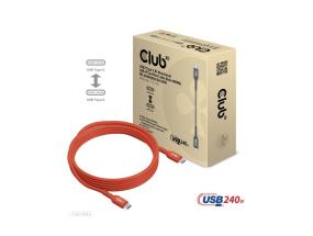 CABLE USB-C TO USB-C 4M/M/M CAC-1515 CLUB3D