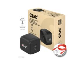 MOBILE CHARGER WALL USB-C DUAL/45W CAC-1909EU CLUB3D