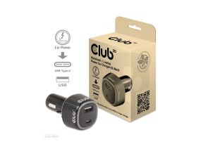NB CHARGER CAR USB+USB-C/63W CAC-1922 CLUB3D