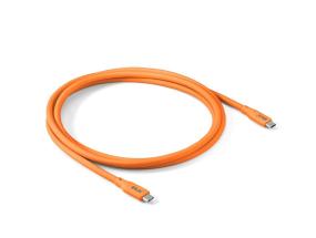 CABLE USB-C TO USB-C 2M/M/M ORANGE CAC-3000 CLUB3D