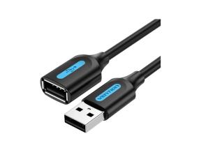 CABLE USB2.0 MALE TO FEMALE/3M BLACK CBIBI VENTION