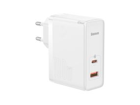 Phone charger, wall mounted 100W white CCGP090202 BASEUS