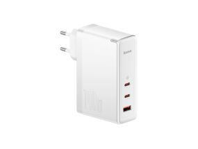 Phone charger, wall mounted 140W white CCGP100202 BASEUS