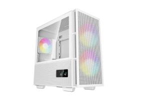 Case DEEPCOOL CH360 DIGITAL WH MiniTower Not included MicroATX MiniITX Colour White CH360DIGITALWH