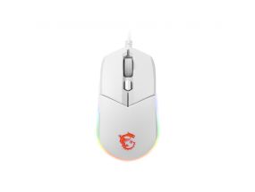 MOUSE USB OPTICAL GAMING/CLUTCH GM11 WHITE MSI