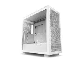 Case NZXT H7 Flow MidiTower ATX EATX MicroATX MiniITX Colour White CM-H72FW-01