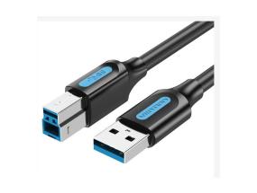 CABLE USB3.0 MALE TO MALE/3M BLACK COOBI VENTION