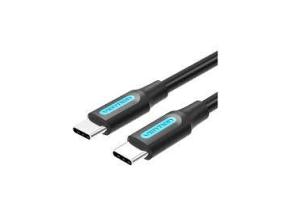 CABLE USB-C TO USB-C/1M BLACK COSBF VENTION