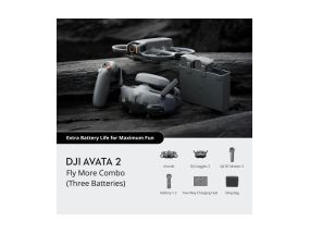 Drone DJI Avata 2 Fly More Combo (Three Batteries) Consumer CP.FP.00000151.05