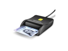 CARD READER FLAT SMARTCARD/USB2.0 1.3M CRE-SM3N AXAGON