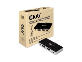 I/O HUB 4IN1 USB-C TO HDMI/100W CSV-1591 CLUB3D