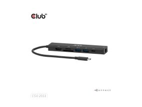 I/O HUB 7IN1 USB-C HDMI/100W CSV-2553 CLUB3D