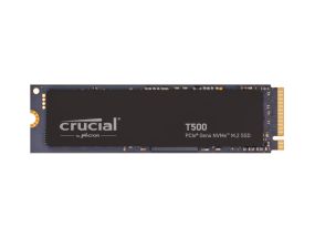 SSD CRUCIAL T500 1TB M.2 PCIe Gen4 NVMe 3D NAND Write speed 6800 MBytes/sec Read speed 7300...