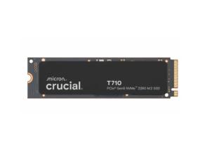 SSD CRUCIAL T710 1TB M.2 PCIe Gen5 NVMe Write speed 13700 MBytes/sec Read speed 14900 MBytes/sec...