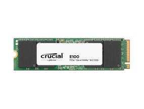 SSD CRUCIAL E100 2TB M.2 NVMe Write speed 4500 MBytes/sec Read speed 5000 MBytes/sec CT2000E100SSD8