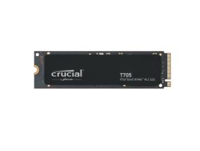 SSD CRUCIAL T705 2TB M.2 PCIe Gen5 NVMe Write speed 12700 MBytes/sec Read speed 14500 MBytes/sec...