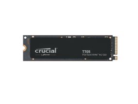 SSD CRUCIAL T705 2TB M.2 PCIe Gen5 NVMe Write speed 12700 MBytes/sec Read speed 14500 MBytes/sec...