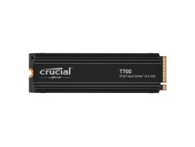 SSD CRUCIAL T700 4TB M.2 PCIe Gen5 NVMe TLC Write speed 11800 MBytes/sec Read speed 12400 MBytes...
