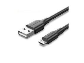 CABLE USB2.0 TO MICRO-B/0.5M BLACK CTIBD VENTION