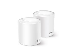 Wireless Router TP-LINK Wireless Router 2-pack 2900 Mbps Mesh Wi-Fi 6 3x10/100/1000M Number of...