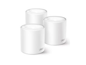 Wireless Router TP-LINK Wireless Router 3-pack 2900 Mbps Mesh Wi-Fi 6 3x10/100/1000M Number of...