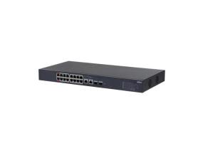 Switch DAHUA CS4218-16ET-240 Type L2 Desktop/pedestal 16x10Base-T / 100Base-TX PoE ports 16 DH...