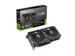 Graphics Card ASUS NVIDIA GeForce RTX 4070 SUPER 12 GB GDDR6X 192 bit PCIE 4.0 16x Dual Slot...