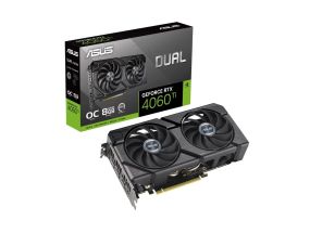 Graphics Card ASUS NVIDIA GeForce RTX 4060 Ti 8 GB GDDR6 128 bit PCIE 4.0 16x GPU 2565 MHz Dual...