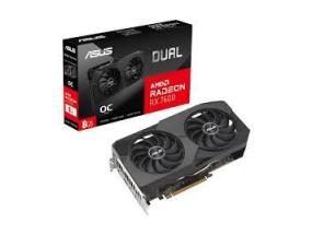 Graphics Card ASUS AMD Radeon RX 7600 8 GB GDDR6 128 bit PCIE 4.0 8x Two and Half Slot Fansink...