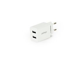 CHARGER USB UNIVERSAL WHITE/2PORT EG-U2C2A-03-W GEMBIRD