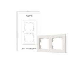 SMART SWITCH FRAME H2 (2-GANG)/WHITE FE-X01D-W AQARA