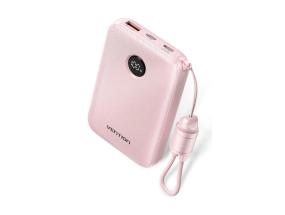 POWER BANK USB 10000MAH 22.5W/PINK FKAP0-C VENTION