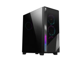 Case GIGABYTE AORUS C500 GLASS MidiTower Not included ATX EATX MicroATX MiniITX Colour Black GB...