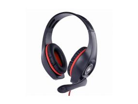 HEADSET GAMING/RED/BLACK GHS-05-R GEMBIRD