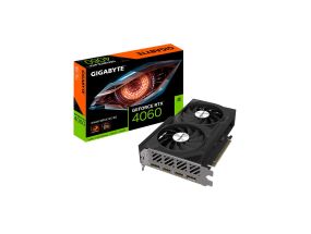 Videokaart GIGABYTE NVIDIA GeForce RTX 4060 8 GB GDDR6 128 bit PCIE 4.0 16x Dual Slot Fansink...