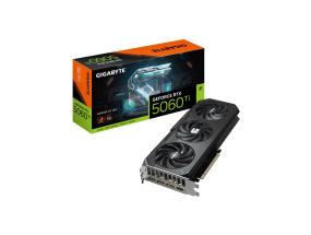 Graphics Card GIGABYTE NVIDIA GeForce RTX 5060 Ti 16 GB GDDR7 128 bit PCIE 5.0 16x GPU 2647 MHz...