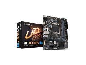 Mainboard GIGABYTE Intel H610 LGA1700 Micro-ATX Memory DDR4 Memory slots 2 1xPCI-Express 3.0 1x...